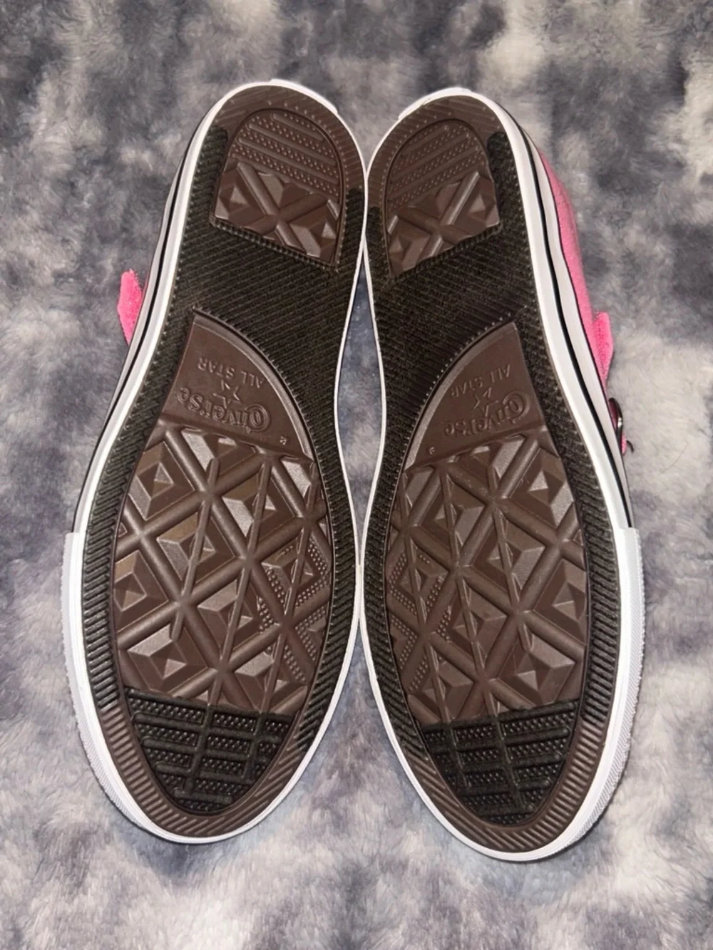 Converse Kids Pink Mary Jane Canvas Sneakers with Strap